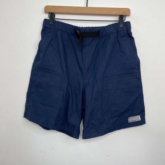 HUF Worldwide Men's Cotton Cargo Shorts‎ Size Small Blue Casual Streetwear - Picture 1 of 6